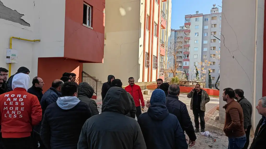 Karatay'ın uzman ve teknik ekipleri hasar tespiti için sahada