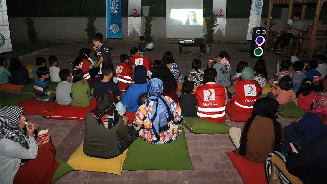 Karatay Konukevi'nde Açık Hava Sinema Etkinliği