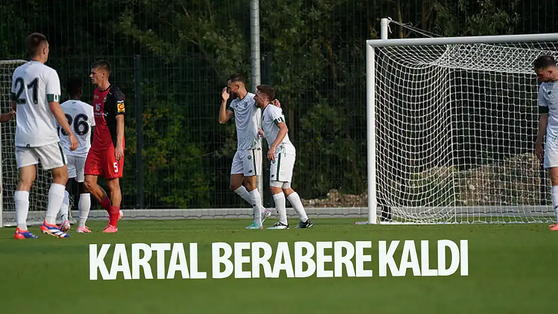 Kartal berabere kaldı!