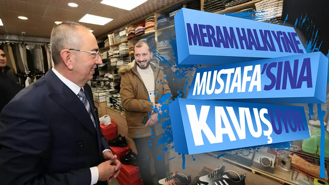 Kavuş ziyaretlerini sürdürüyor! Kavuş: Meram yüzyılı ortak aklın eseri olacak!