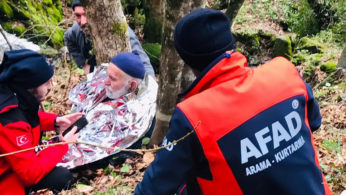 Kaybolan Alzheimer hastası 1 gün sonra ormanda bulundu