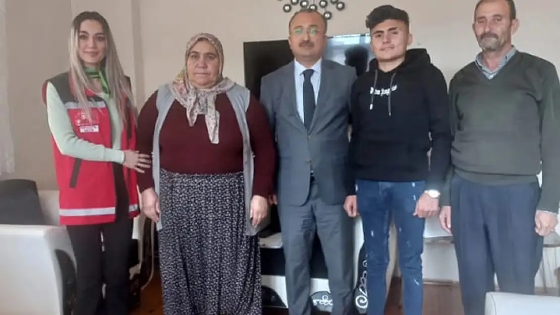 Kaymakam Özel'den Şehit Ailesine Ziyaret