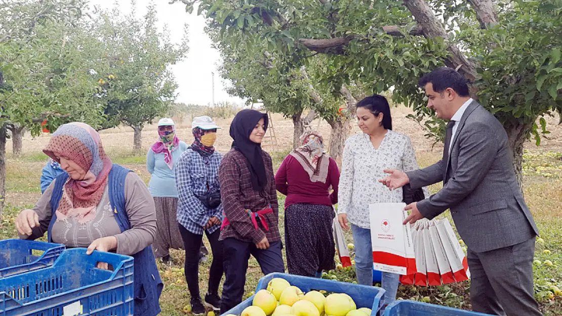 Kaymakam'dan Çiftçilere Ziyaret