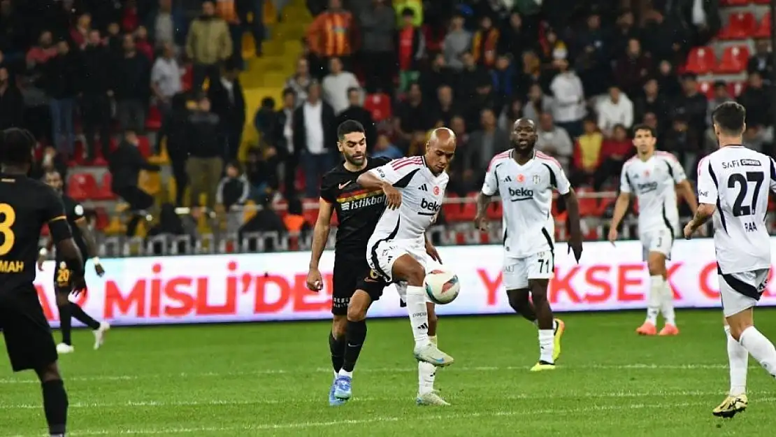 Kayserispor Beşiktaş'a mağlup oldu