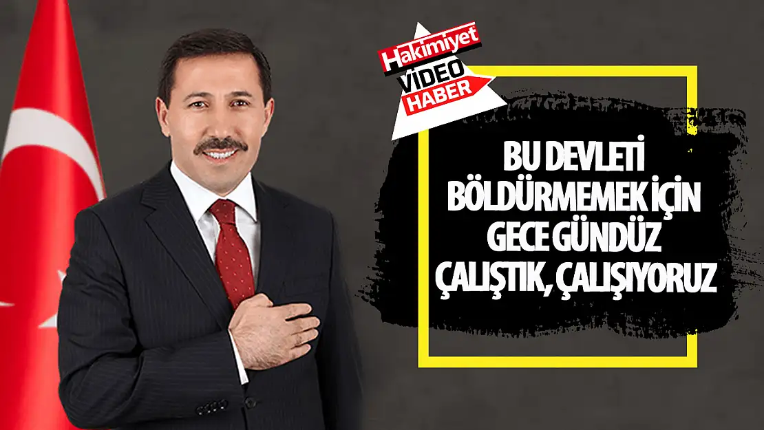 Kılca 15 Temmuz dolayısıyla Hakimiyet.com'a  özel açıklamalarda bulundu: 'Türkiye olarak bir bütünüz'