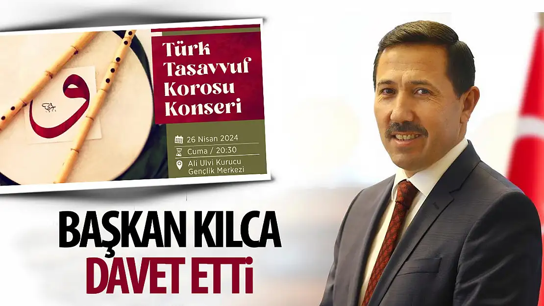 Kılca'dan konser daveti