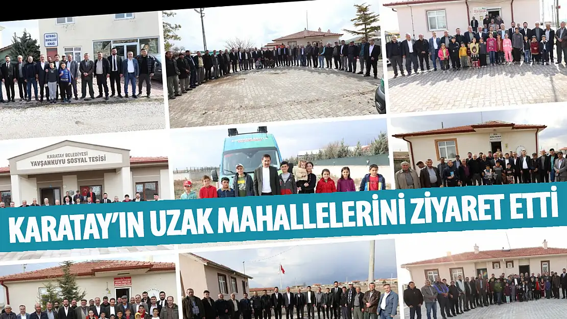 Kılca'dan merkeze uzak 8 mahalleye ziyaret