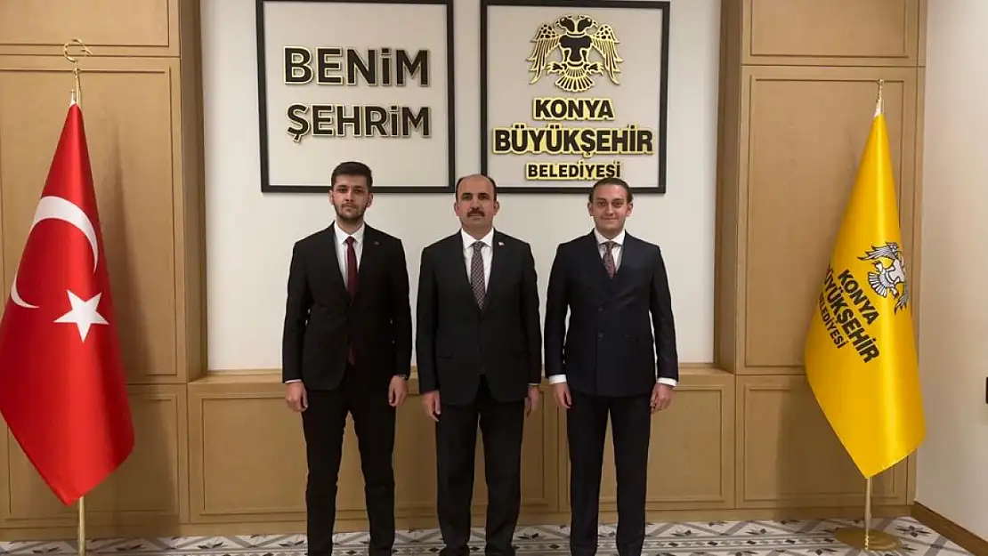 Kilci ve Tekin Başkan Altay'ı ziyaret etti