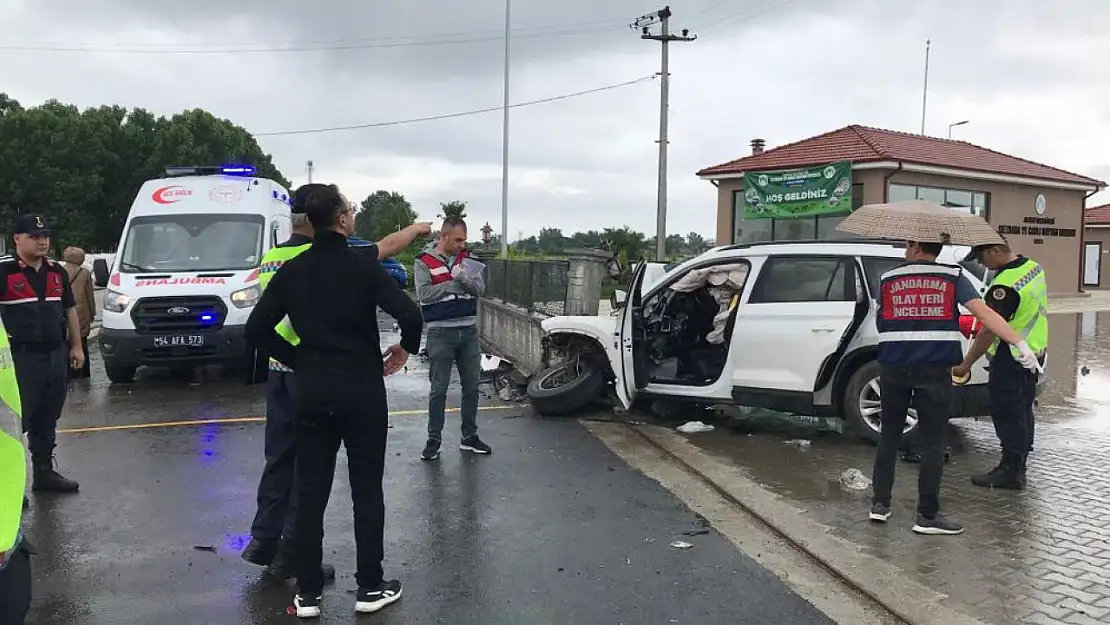 Kızını sınava yetiştirmek isteyen babanın acı sonu!