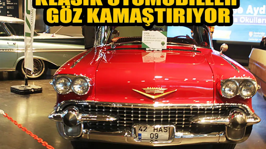 Klasik otomobiller göz kamaştırıyor