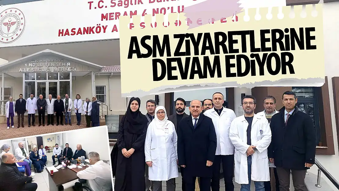 Koç ASM ziyaretlerine devam ediyor