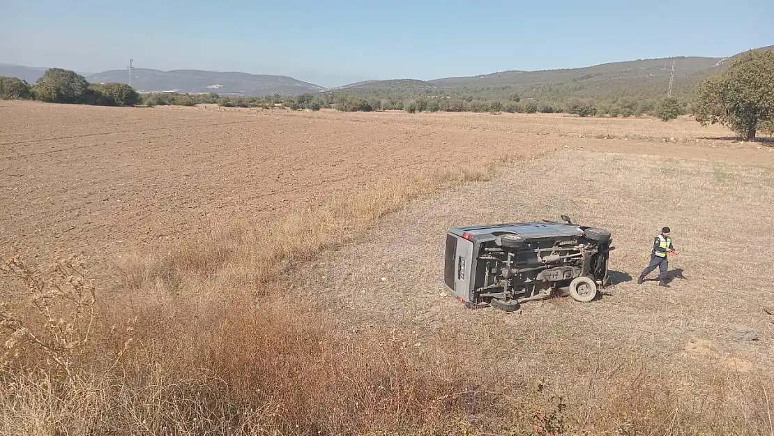 Kontrolden çıkıp şarampole uçtu: 1 yaralı