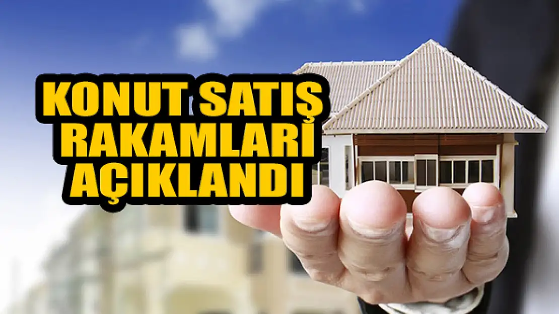 Konut satış rakamları açıklandı