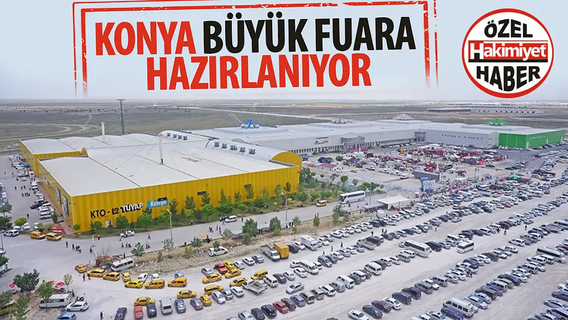 Konya Büyük Fuara Hazırlanıyor