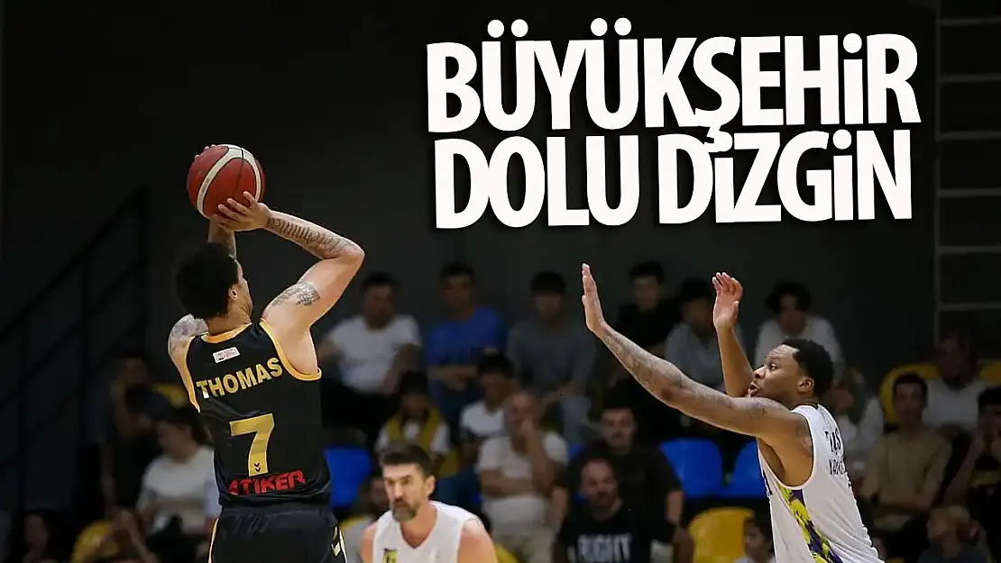 Konya Büyükşehir basketbolda dolu dizgin!