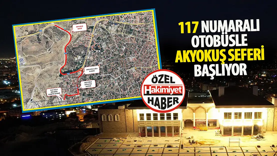 Konya Büyükşehir Belediyesi, Akyokuş Kasrı'na Yeni Otobüs Hattını Hizmete Açtı