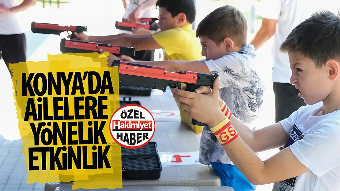 Konya Büyükşehir Belediyesi'nden Ailelere Özel Laser Oryantiring Yarışması!