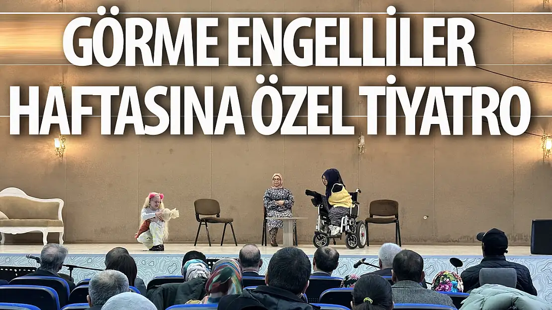 Konya Büyükşehir Belediyesi ve Rumi Görme Engelliler Derneğinden Görme Engelliler Haftası'na Özel Etkinlik