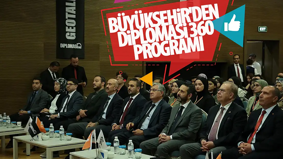 Konya Büyükşehir'den diplomasi 360 programı