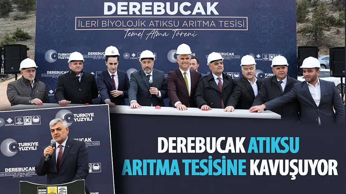 Konya Büyükşehir, Derebucak'a Atık Su Arıtma Tesisi Kazandırıyor