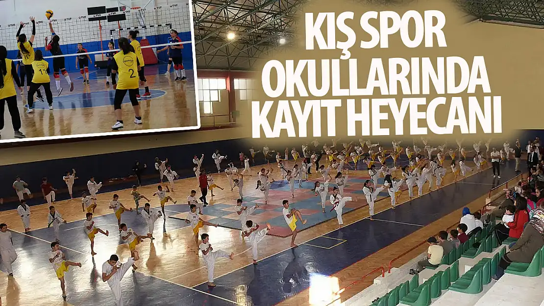 Konya Büyükşehir'in 28 İlçedeki Kış Spor Okullarında Kayıt Heyecanı