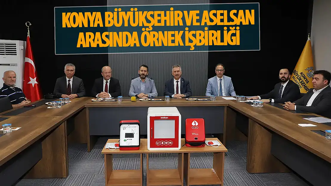 Konya Büyükşehir ve Aselsan arasında örnek iş birliği