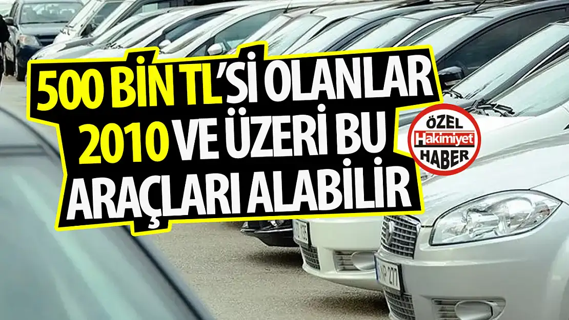 Konya'da 2. El Otomobil Piyasasında Durgunluk Devam Ediyor