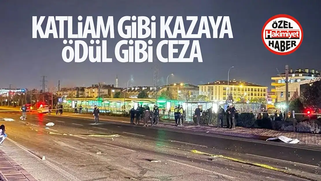 Konya'da 6 kişinin öldüğü kazada ödül gibi ceza!