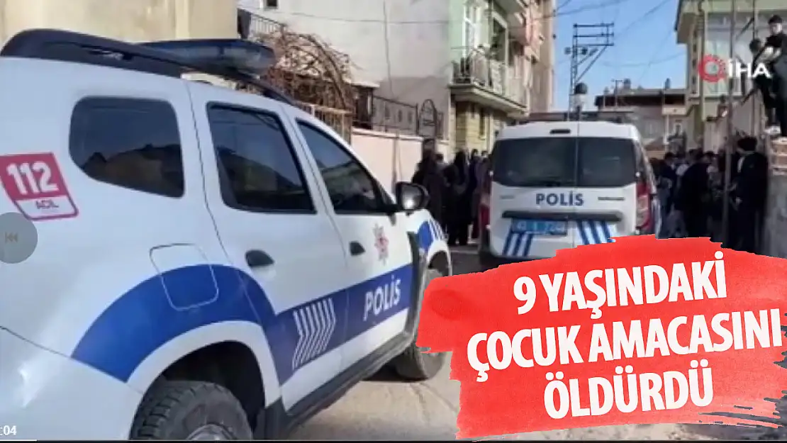 Konya'da acı olay: 9 yaşındaki çocuk amcasını öldürdü