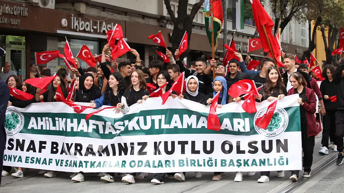 Konya'da Ahilik Haftası ve Esnaf Bayramı'nın 37'ncisi düzenlendi!