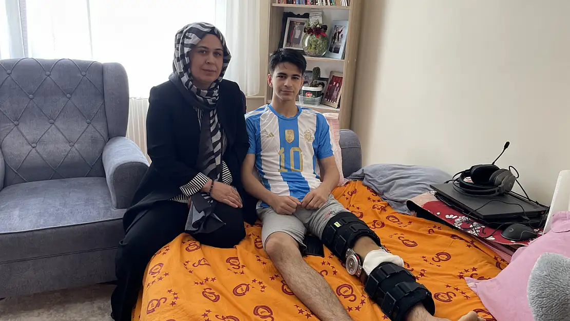 Konya'da Amatör küme maçında bacağı kırılan futbolcunun ailesi suç duyurusunda bulundu!