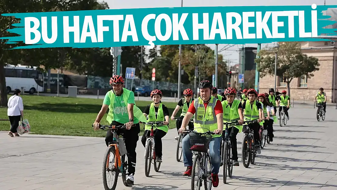 Konya' da Avrupa Hareketlilik Haftası etkinlikleri devam ediyor!