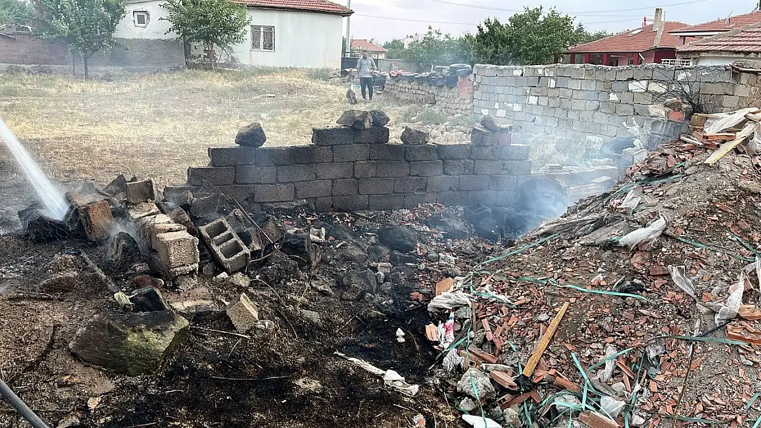 Konya'da bir yangın daha: Ekipler seferber oldu!