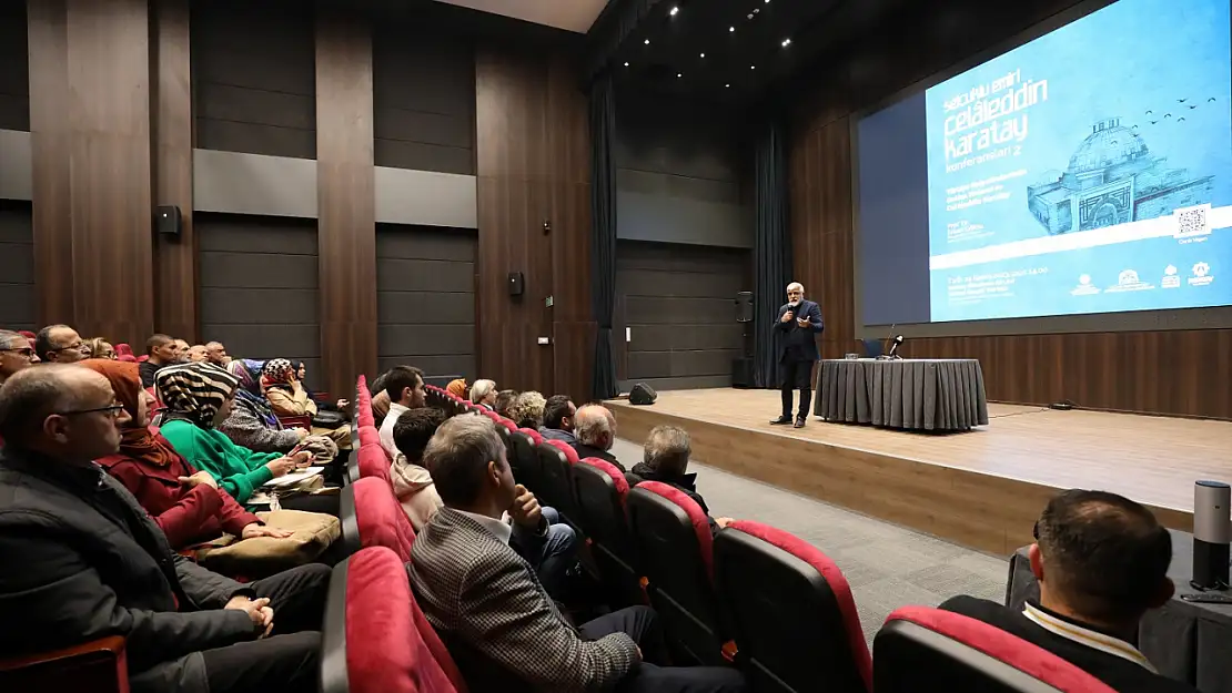 Konya'da Celaleddin Karatay Konferansları devam ediyor!