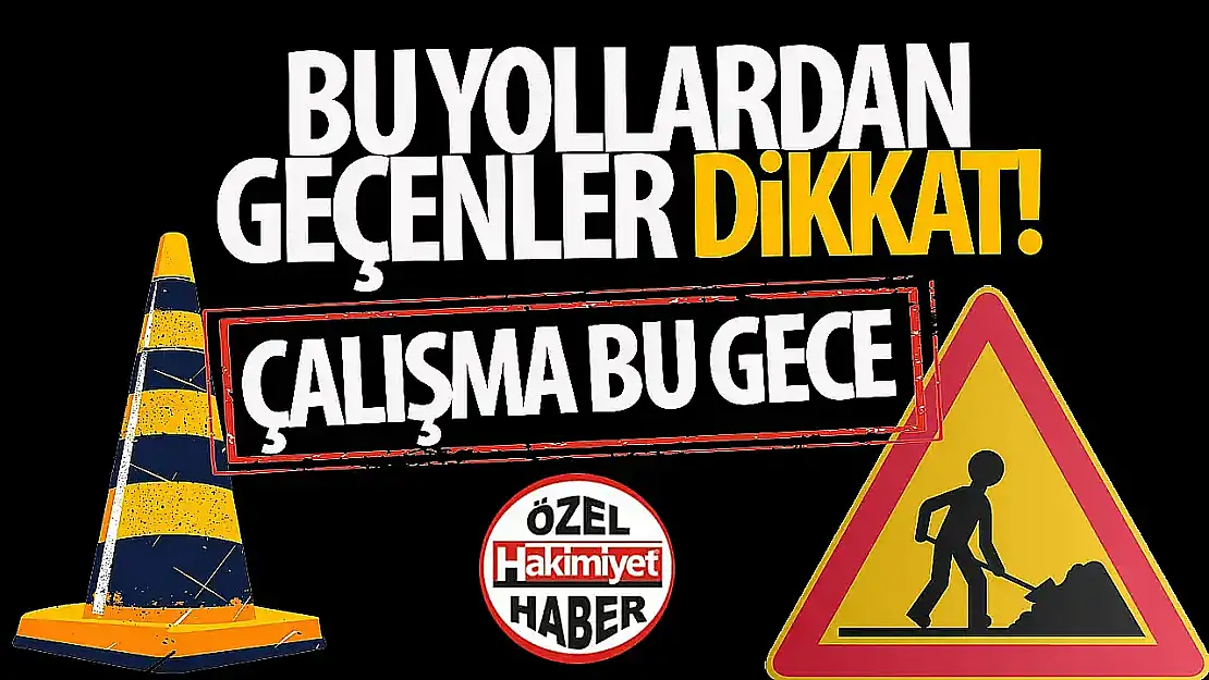 Konya'da Çevre Yolu Caddesi'nde Yol Çalışması: Alternatif Güzergahlar Kullanılacak