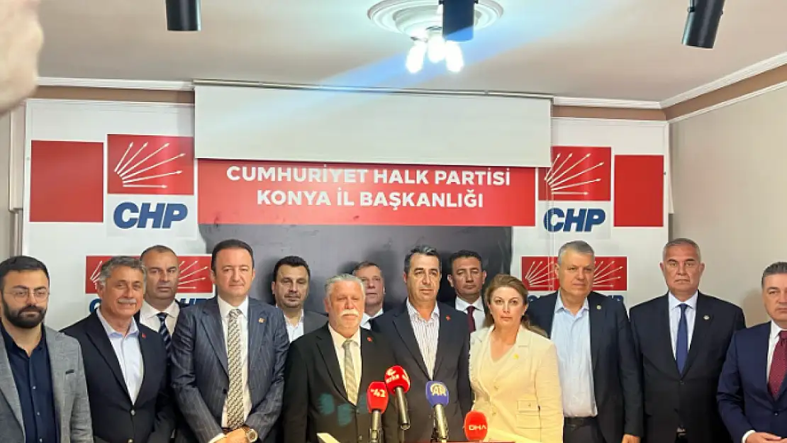 Konya'da CHP'den miting öncesi saldırı tepkisi: 'Seçmenimiz değildir'