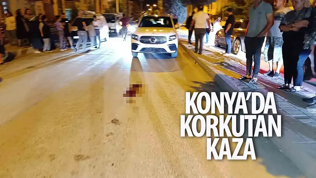 Konya'da cip kadına çarptı: Durumu ağır!