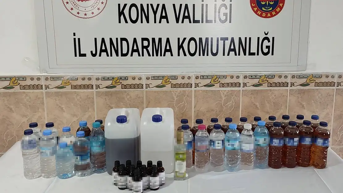 Konya'da çok sayıda kaçak ürün ele geçirildi!