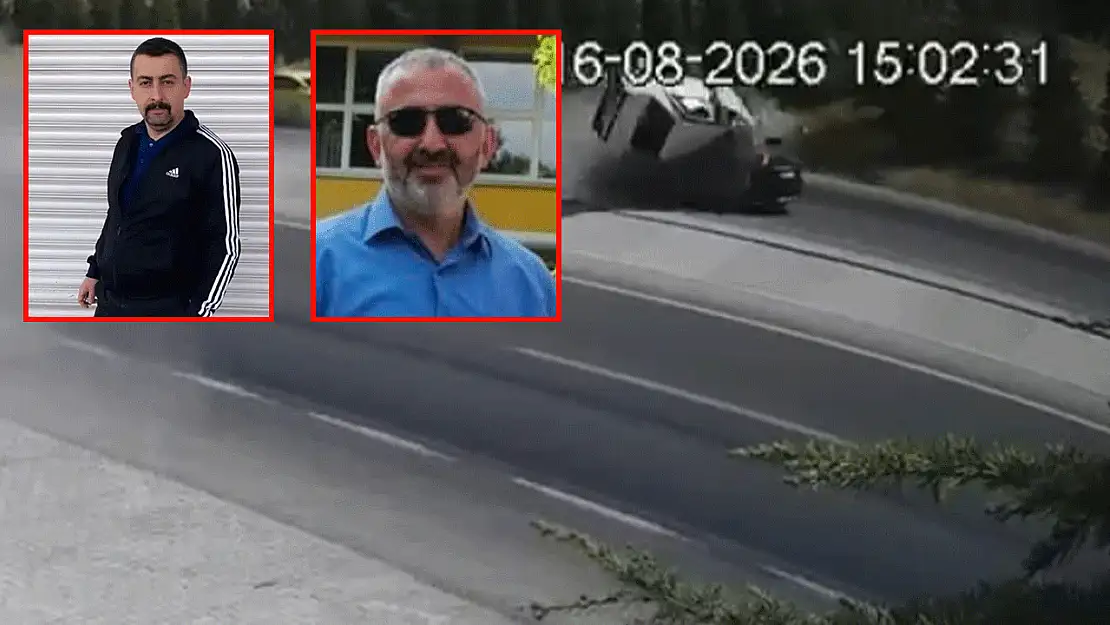 Konya'da dehşet anı kamerada! 2 ölü