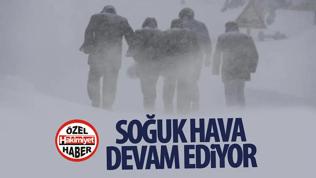 Konya'da dondurucu soğuklar devam ediyor!