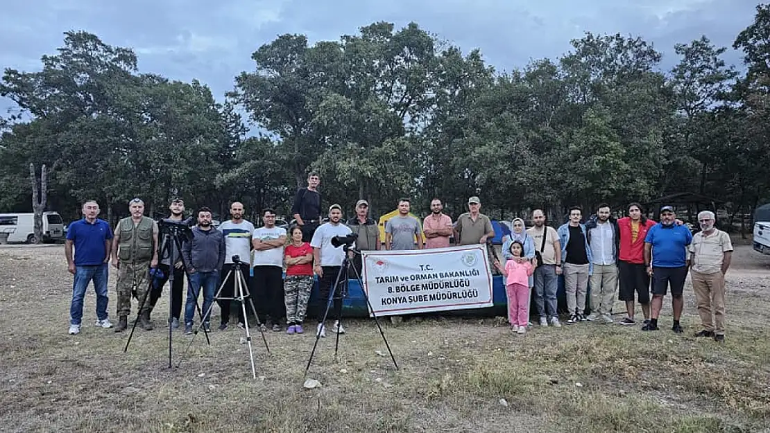 Konya' da düzenlenen yıldız ve kamp etkinliği sona erdi