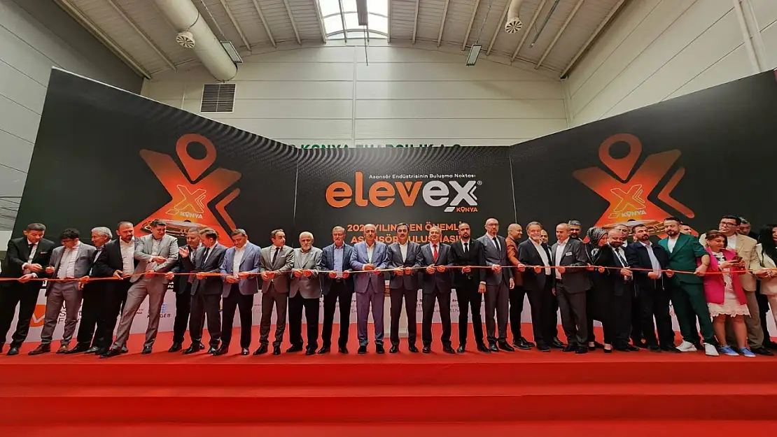 Konya'da ELEVEX 2024 Asansör ve Teknolojileri Fuarı açıldı!