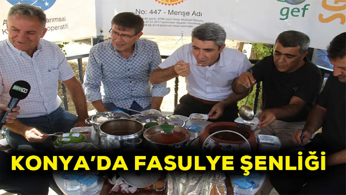 Konya'da fasulye şenliği