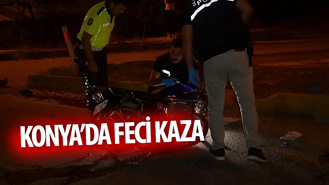 Konya'da feci kaza: 2 ağır yaralı