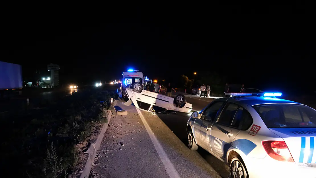 Konya'da feci kaza: 5 yaralı