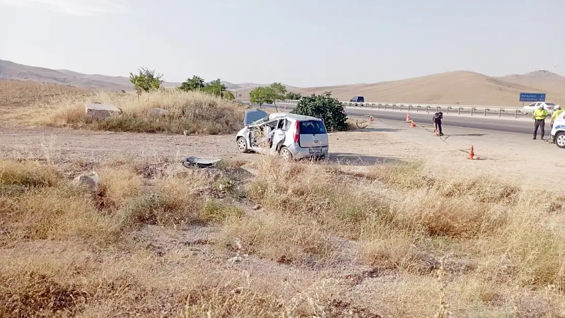 Konya'da feci kaza. Anne ile kızını ölüm ayırdı