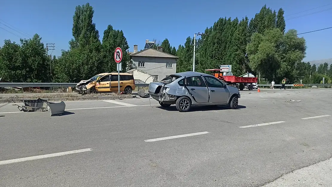 Konya'da feci kaza: 1 ölü 1 yaralı