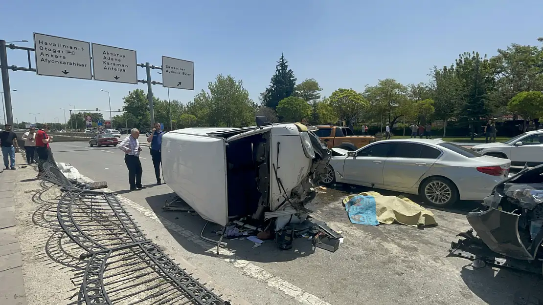 Konya'da felaket gibi kaza!