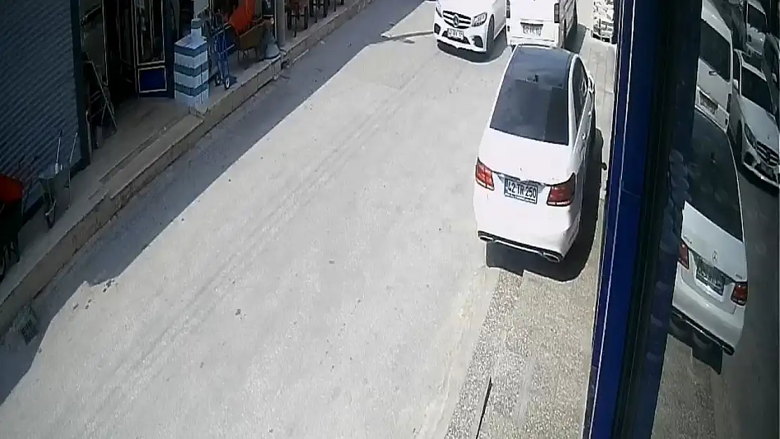 Konya'da film gibi soygun: O anlar kamerada!