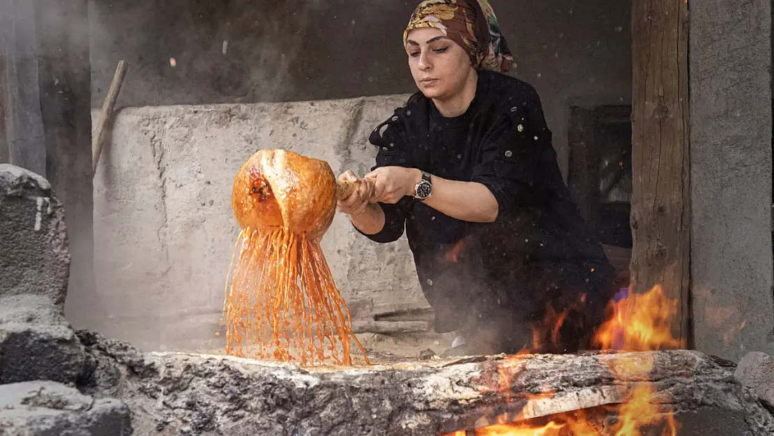 Konya'da geleneksel lezzet: Hadim üzüm pekmezi